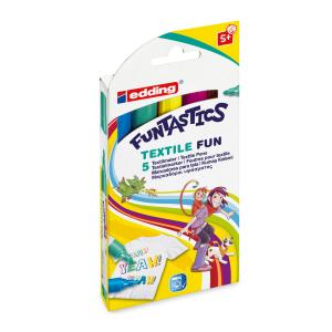 Popisovač edding 17 FUNTASTICS textile fun 5f