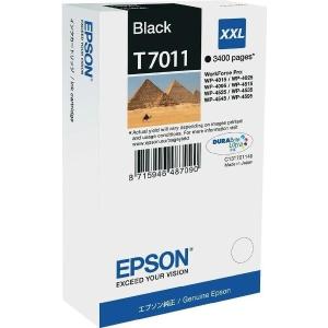 Atrament Epson T7011  black XXL C13T7011401 WP4000/WP4500