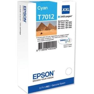 Atrament Epson T7012 cyan XXL C13T70124010 WP4000/WP4500