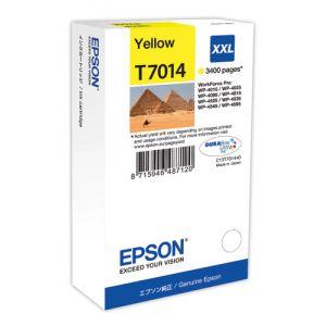 Atramentová náplň Epson T7014 yellow XXL C13T701440 pre WP4000/WP4500 (3.400 str.)