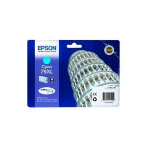 Atrament Epson C13T79024010 cyan 79XL WF5000