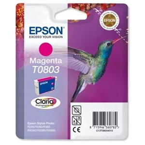 Atramentová náplň Epson T080340 magenta pre SP R265/R285/R360/RX560/RX585 (460 str.)