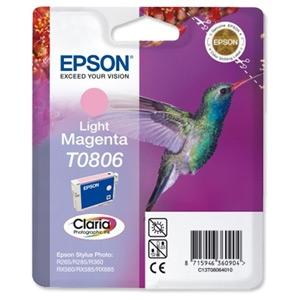 Atramentová náplň Epson T080640 light magenta pre SP R265/R285/R360/RX560/RX585 (685 str.)