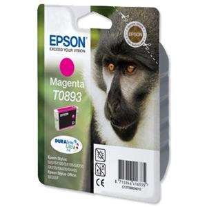 Atramentová náplň Epson T0893 magenta pre S20/SX105/SX205/SX218/SX405 (135 str.)