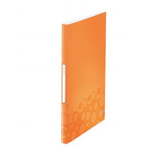 Katalógová kniha 40 Leitz WOW metalická oranžová