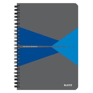 Blok Leitz Office Card A5 90 listov linajkový modrý