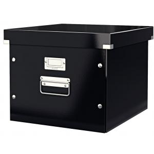 Krabica na závesné obaly Leitz Click & Store čierna