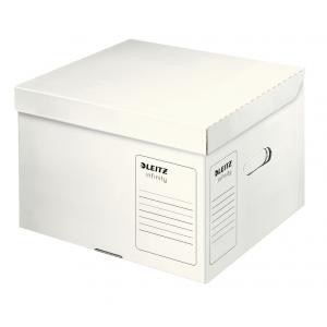 Archívna krabica Leitz Infinity s vekom veľkosť M biela 350x265x320 mm