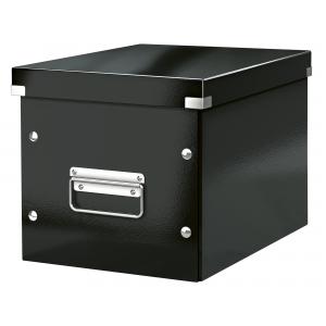 Štvorcová škatuľa A5 (M) Click & Store čierna