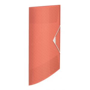 Plastový obal s gumičkou Esselte Colour`Ice broskyňový