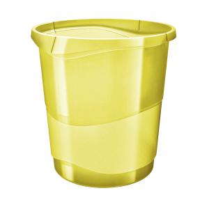 Kôš plastový Esselte Color`Ice 14l žltý