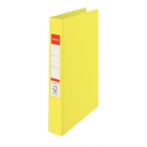Zakladač 2-krúžkový Esselte Colour`Ice celoplastový 2,5cm žltý