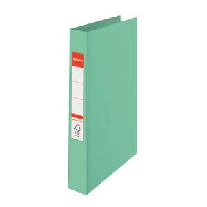 Zakladač 2-krúžkový Esselte Colour`Ice celoplastový 2,5cm zelený
