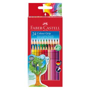 Farbičky akvarelové Faber Castell Color Grip 24ks farebné