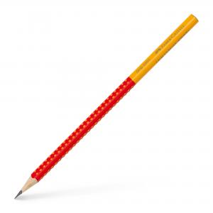 Ceruzka Faber Castell Grip 2001 B červená-oranžová 12ks