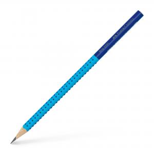 Ceruzka Faber Castell Grip 2001 B bledo modrá-modrá 12ks