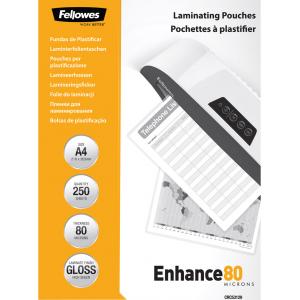 Laminovacie fólie Fellowes 216x303 80mic 250ks