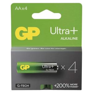 Batéria GP alkalická LR6 Ultra Plus 1,5V AA 4ks