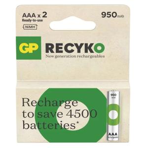 Batéria GP nabíjateľná ReCyko 950mAh HR03 1,2V AAA 2ks