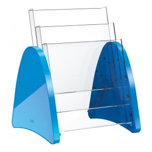 Prezentačný stojan Parabel A4 modrý