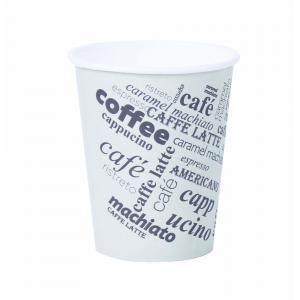 Papierový pohár 280ml `M` 0,2l Coffee to go s motívom 50ks