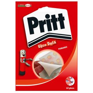 Lepiace bodky Pritt permanentné 64bodiek