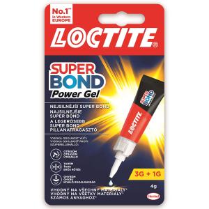 Sekundové lepidlo Loctite Super Attak Power Flex Gel 3g