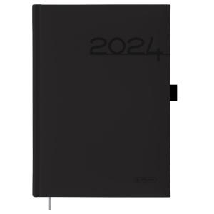 Diár Cheftimer A5 1D/1st čierny 2022