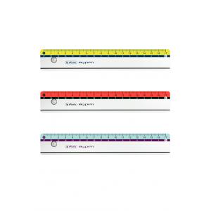 Pravítko Herlitz my.pen 17cm plastové mix farieb