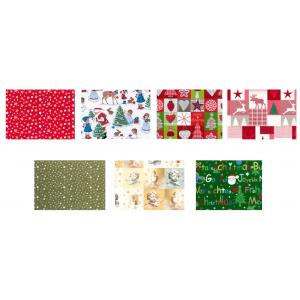Baliaci papier vianočný mix motívov 70cmx10m