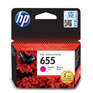 Atrament HP CZ111AE No.655 magenta