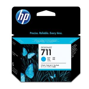 Atramentová náplň HP CZ134A HP 711 pre DesignJet T120/T520/T130/T530 cyan (3x29 ml)