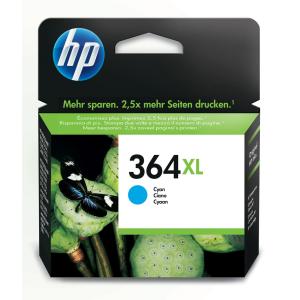 Atrament HP CB323EE 364 cyan XL