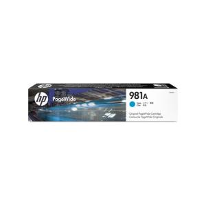 Atramentová náplň HP J3M68A HP 981A pre PageWide Enterprise Color 556dn/586dn cyan (6.000 str.)