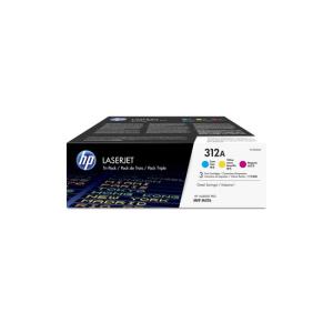 Sada tonerov HP CF440AM HP312A cyan, magenta, yellow (3x2.700 str.)