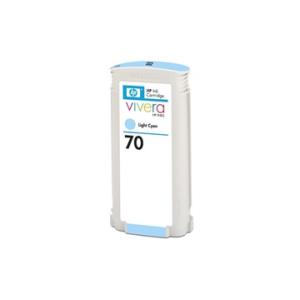Atramentová náplň HP C9390A HP 70 light pre Designjet Z2100/Z3100/Z3200 cyan (130 ml)