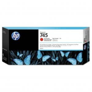 Atramentová náplň HP F9K06A HP 745 pre DesignJet Z2600 PostScript/Z5600 PostScript chromatic red (300 ml)