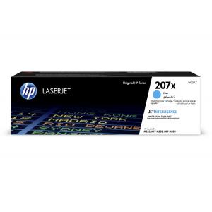 Toner HP W2211X HP 207X  pre Color LaserJet Pro M255/MFP M282/ M283 cyan XL (2.450 str.)