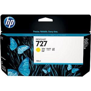 Atramentová náplň HP B3P21A HP 727 pre DesignJet T920/ T1500/ T2500 yellow (130 ml)
