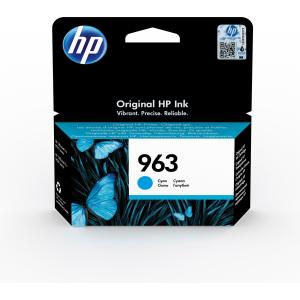 Atramentová náplň HP 3JA23AE HP 963 pre OfficeJet Pro 9010/9012e cyan (700 str.)