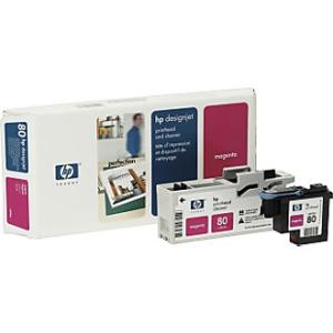 Tlačová hlava HP C4822A HP 80 pre Designjet 1000 magenta (17 ml)