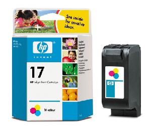 Atramentová náplň HP C6625A HP 17 pre DeskJet 840C/842C/843C color (480 str.)