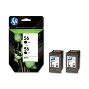 Atrament HP C9502AE 2xC6656EE #56