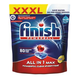 Finish tablety do umývačky riadu All in1 Max ( 80ks) Lemon