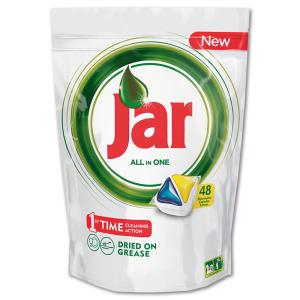 JAR tablety do umývačky riadu All in One (48ks) Yellow/Blue