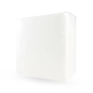 Papierové servítky 1-vrstvové 33 x 33cm biele (100 ks)