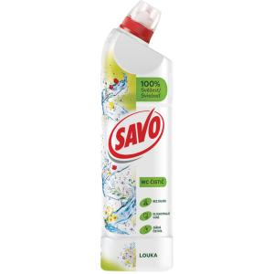 Savo WC tekutý čistič 750/700 ml - Vôňa lúky