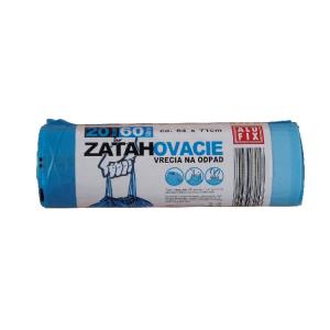 Vrecia zaťahovacie 60l 20mic. 640x710mm 20ks zelené