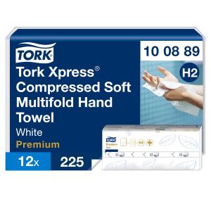 Papierové utierky skladané ZZ 2-vrstv. TORK Xpress Multifold jemné H2 (21 bal.)