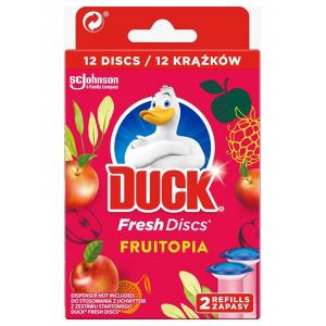 DUCK Fresh Discs WC gél NÁHRADA 2x36ml Fruitopia